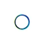 Cockring Rainbow – Anneau Acier Irisé