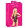 Body Dentelle Décolleté & Nœud Satin – Noir | Kissable