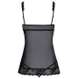 Ensemble Lingerie Babydoll & String – Dentelle à Effet – Kissable