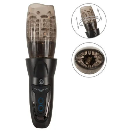 Masturbateur Rotatif avec Vibration & Fonction Thrust – Stroker