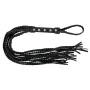 CatONine Flogger – Fouet en Cuir Véritable à 9 Lanières
