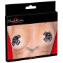 Nipple Stickers SM – Pasties en Forme de Croix avec Anneaux et Rivets