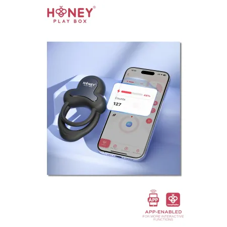 Anello – Cockring vibrant pénis & testicules connecté smartphone 🔥