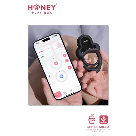 Anello – Cockring vibrant pénis & testicules connecté smartphone 🔥