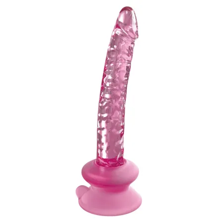 ICICLES No. 86 â Gode en Verre avec Ventouse Amovible