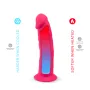 Gode vibrant réaliste 7 pouces avec télécommande sans fil