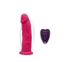 Gode vibrant réaliste 7 pouces avec télécommande sans fil