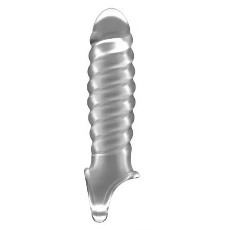 Gaine de pénis Ribby Penis Sono N°32 – Transparente – 11 x 3 cm