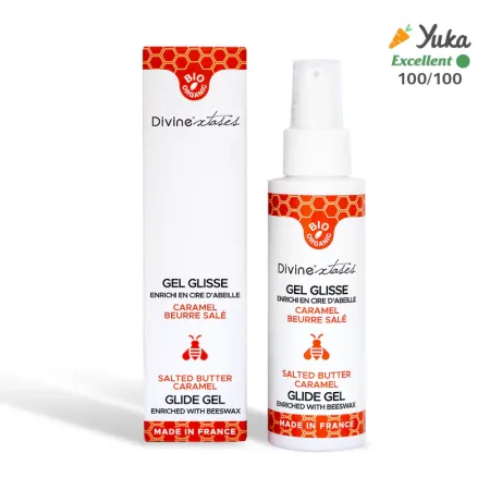 LUBRIFIANT CARAMEL BEURRE SALE 100% BIO
