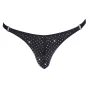 String homme avec pierres scintillantes