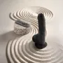 ROTATING & VIBRATING REALISTIC DIDLO - L - NOIR