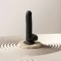 ROTATING & VIBRATING REALISTIC DIDLO - L - NOIR