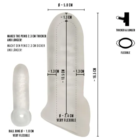 Thickening Sleeve with Ball Ring Taille M