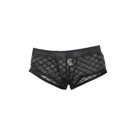 Boxer noir transparent