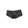 Boxer noir transparent