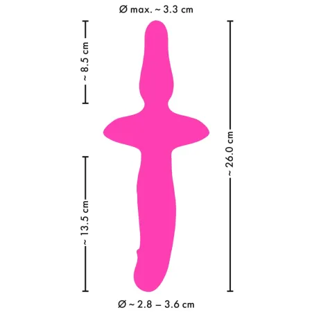 2in1 Vibrator + Butt Plug