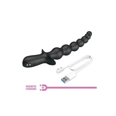 Rigdon - Chapelet anal vibrant et flexible