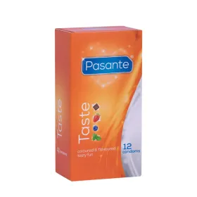 Boîte de 12 préservatifs en latex aromatisés