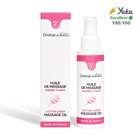 HUILE DE MASSAGE BARBE À PAPA BIO