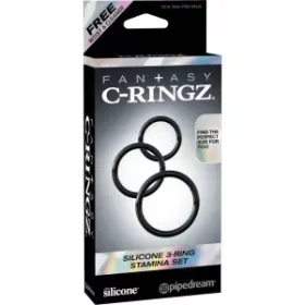 Silicone 3-Ring Stamina Set