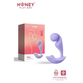 Trill Stimulateur Point G et clitoris connecté smartphone USB