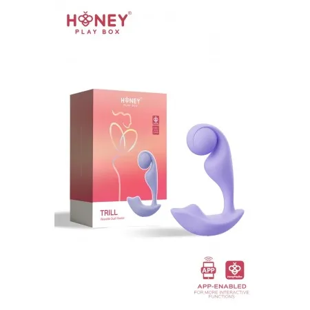 Trill Stimulateur Point G et clitoris connecté smartphone USB