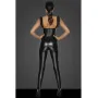 Combinaison wetlook et tulle