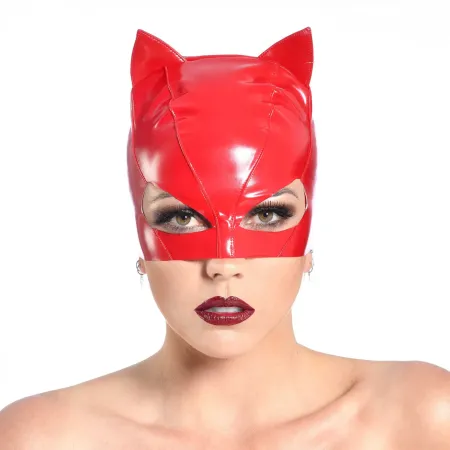Masque chat vinyle